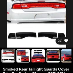 Dodge Charger Smoked Taillight Cover