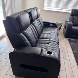 Sofa Loveseat Leather 