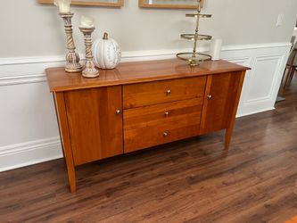 Mid-Century Modern Style Wood Sideboard Buffet