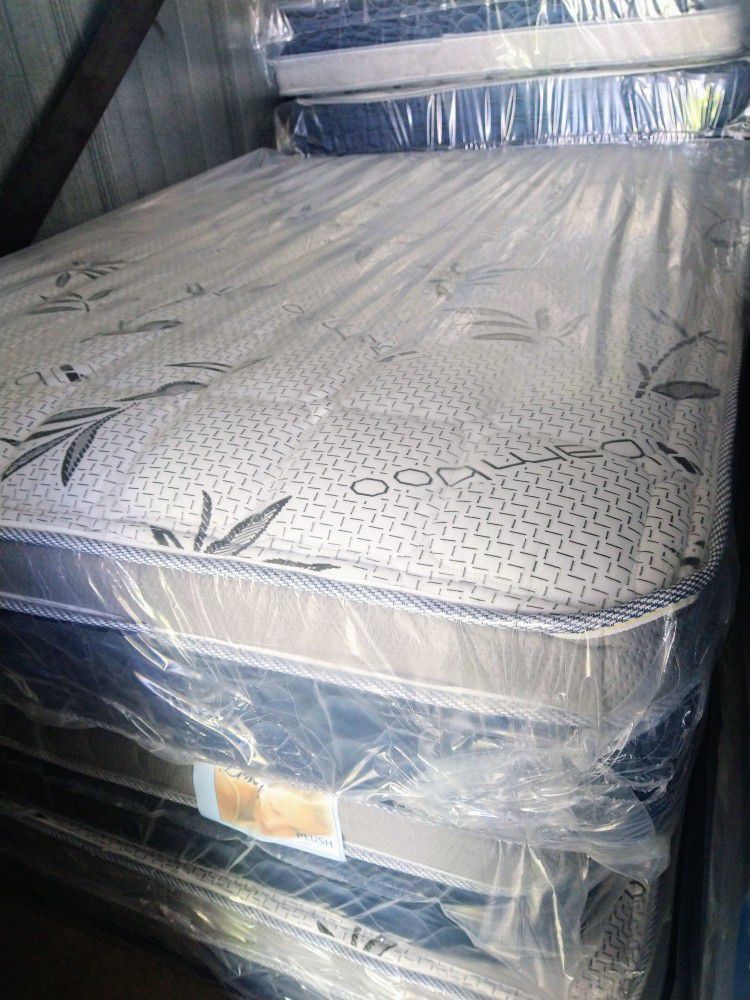 full size bamboo pillow top and orthopedic just the mattress 