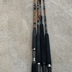 Daiwa Shakespeare Penn Fishing rods 
