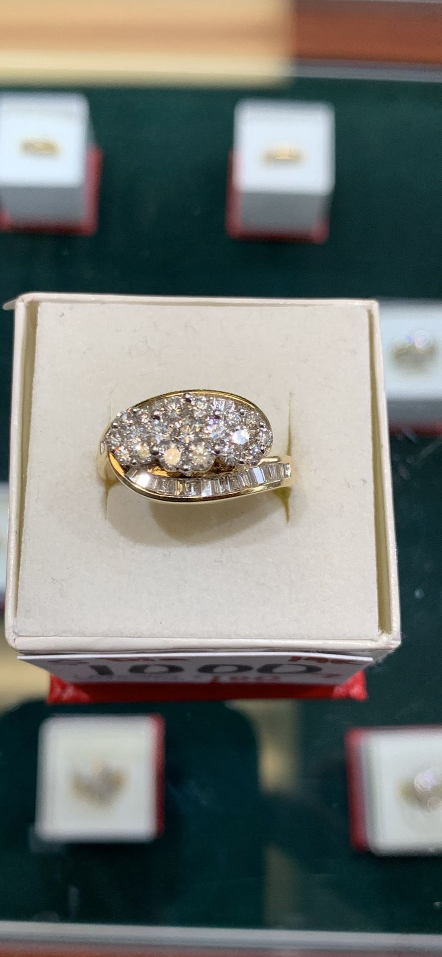 14k Diamond Ring 