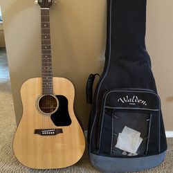 D351 Acoustic Guitar Walden With Gig Bag