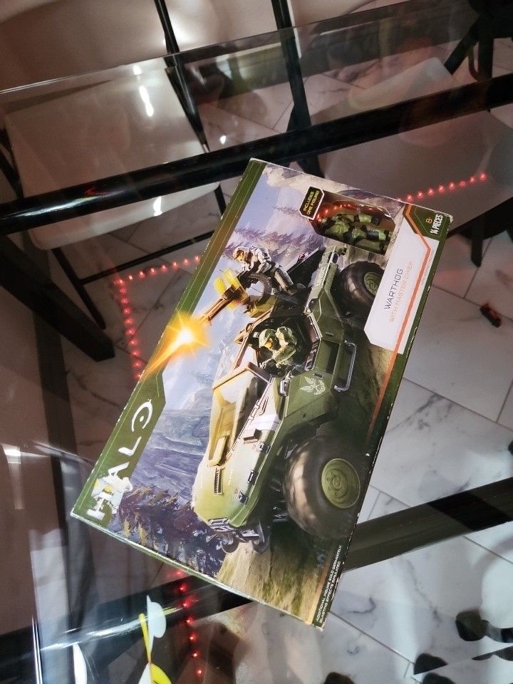 Halo Warthog With Master Chief