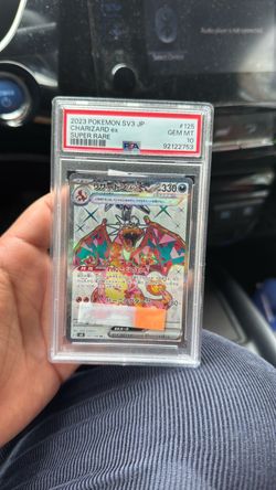 2023 POKEMON SV3 JP CHARIZARD ex SÚPER RARE PSA10