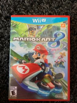 Wii U mariokart 8 game
