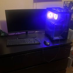 Pc full setup fully working all cables