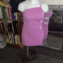 For Ever 21 Pink Dress  Size Large
