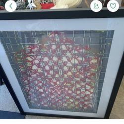 Large Frame Abstract Art