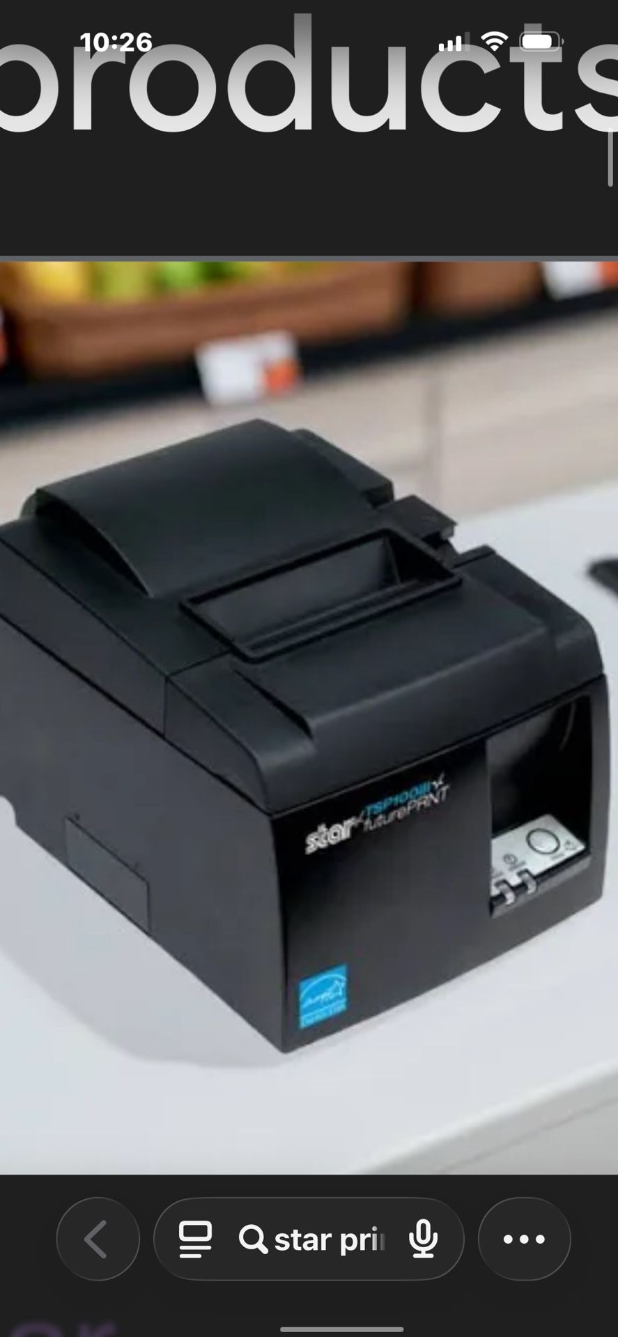 Star. Pos Printers.