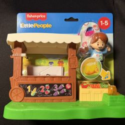 Fisher -Price Little People Produce Market Stand with Music Sound NEW