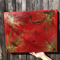 16 X 20 Canvas Resin Art O.B.O