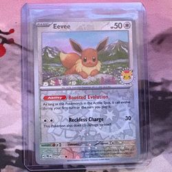 Holo Pokemon Day Eevee