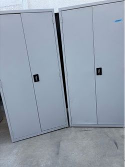 2 brand New Metal Storage Garage Cabinets $259 each