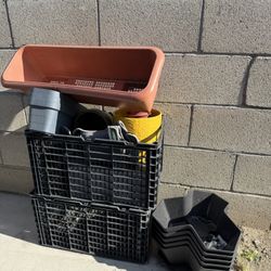 Gardening Planters Plant Pots Crates