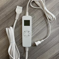 Renpho Weighted Electric Heating Pad - REMOTE ONLY (NA-H1222D) Open Box.