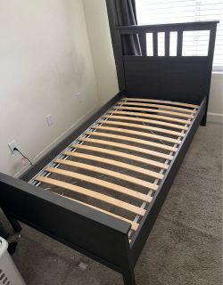 IKEA twin solid wood bed frame
