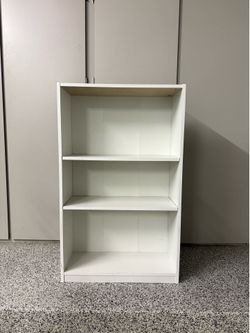 White Bookshelf