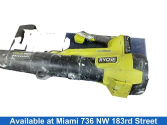 Ryobi P21012vnm Green Cordless Leaf Blower