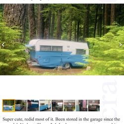 1966 Vintage Kit Companion Camper Trailer
