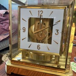 Le Coultre Gold Clock
