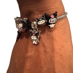 Kuromi Charm Bracelet