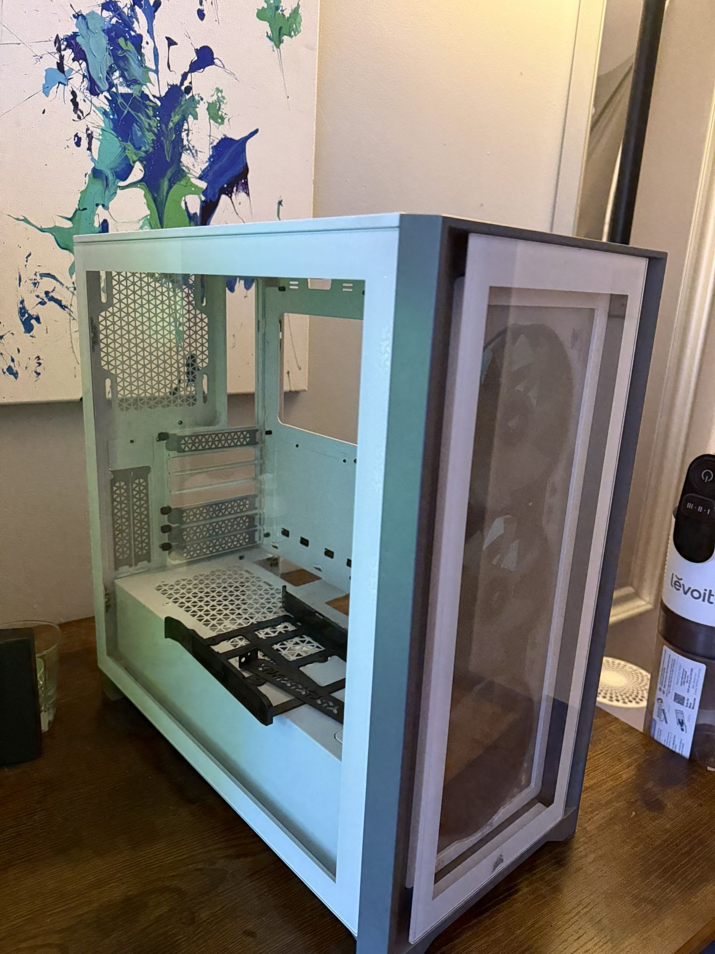 Corsair 4000X RGB Mid-Tower Case (White) – Used