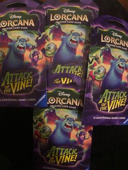 Lorcana Attack on the vine