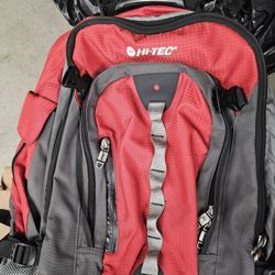 Hi-tec Red Backpack