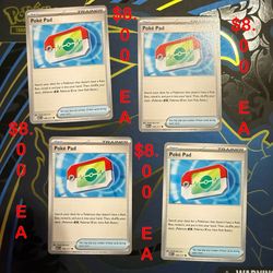 Pokemon Ascended Heroes Poke Pad Single Card - READ ALL