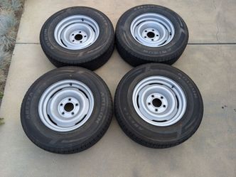 OBS Rally Wheels New Tires 5x5