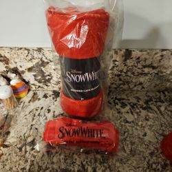 Snow White Hooded Cape Blanket