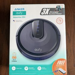 Anker Eufy RoboVac 25C Wi-Fi BoostIQ Super-Slim Robot Vacuum Google Assistant