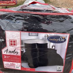 Cobijas. $40. Cal King.   Aborregadas  King $35