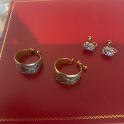 Cute Vintage Earrings 