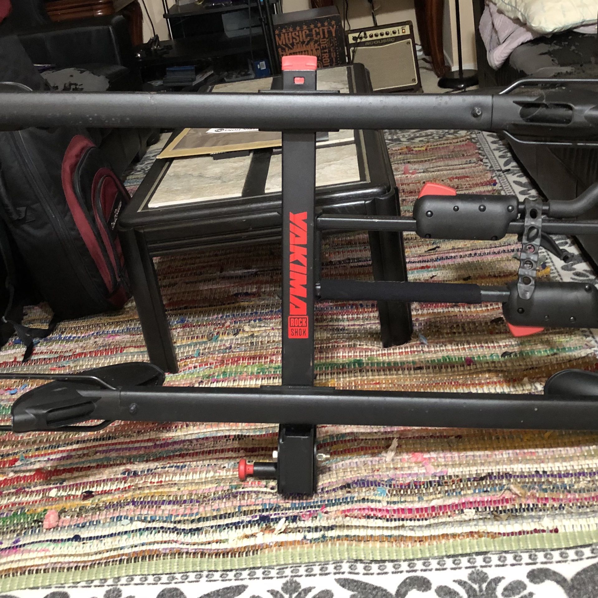 yakima hold up bike hitch rack 1 1/4 or 2 inch