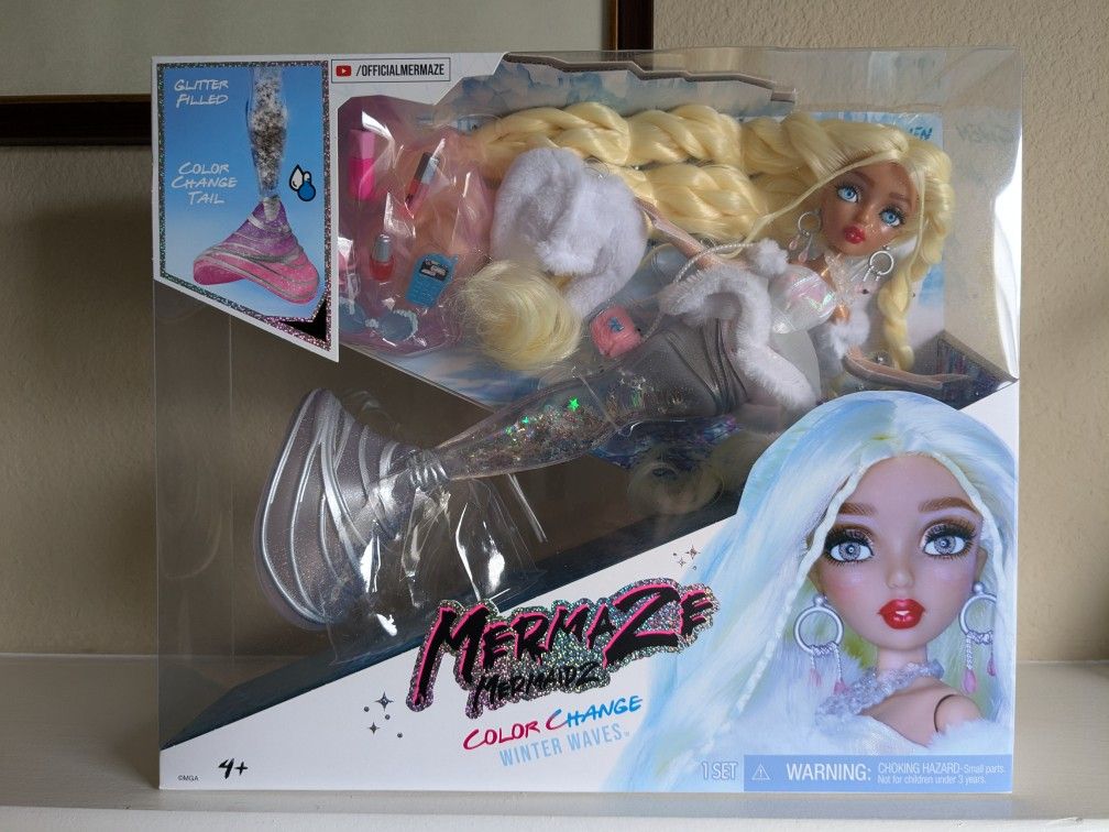 Mermaze Mermaidz Color Change Winter Waves Set GWEN