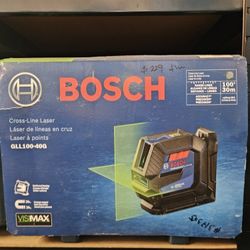 Bosch Cross Line Laser Haciendo Otra Cosa