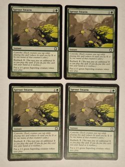 SPROUT SWARM x4 FUTURE SIGHT 2007 LP PLAYSET MAGIC THE GATHERING MTG