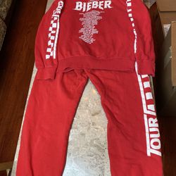 Team Bieber Tour 2017 Hoodie & Jogger