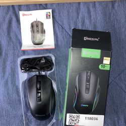 PC Gaming mouse (Mkespn X9 10 Keys)