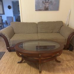 Sofa And Coffee Table 
