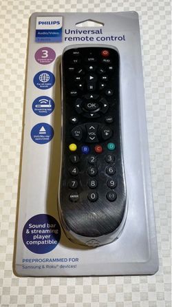 Philips 3-Device Universal Remote Control