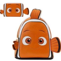Loungefly Finding Nemo Backpack And Wallet Included 20th Yr Anniversary Exclusive New With Tags 2pcs