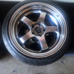 18” Wheels And Tires 5-114.3