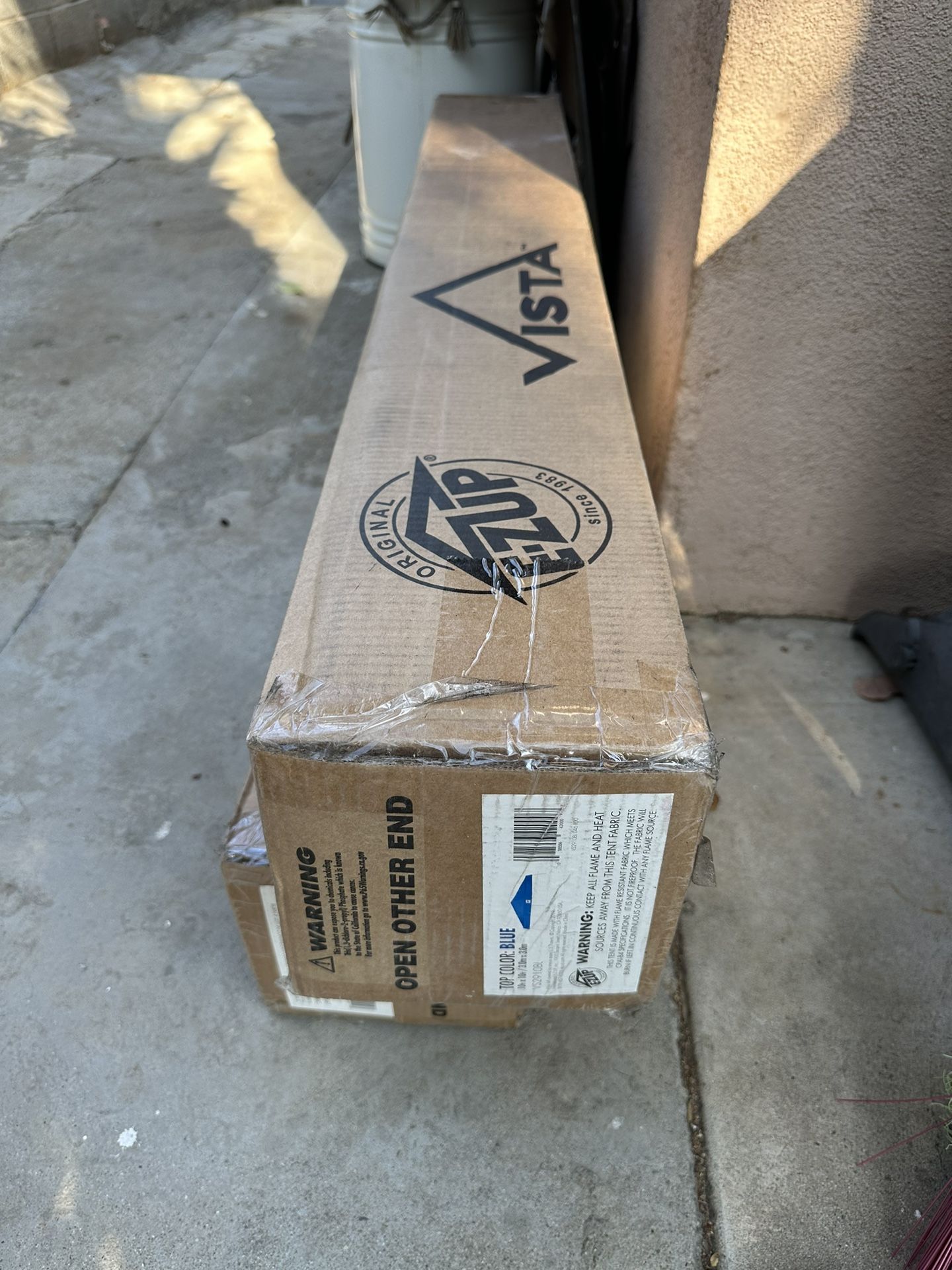 EZ UP 10x10 BRAND NEW price firm YES ITS AVAILABLE