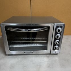 Stainless Steel Kitchen Aid Convection Toaster Oven 
