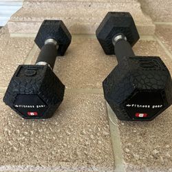 Fitness Gear Dumbbells - 8 lbs and 5 lbs