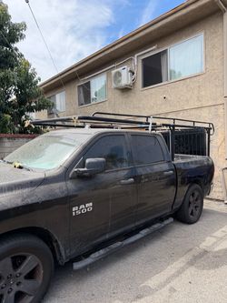 Ram 1500 Crew Cab with Ladder Rack