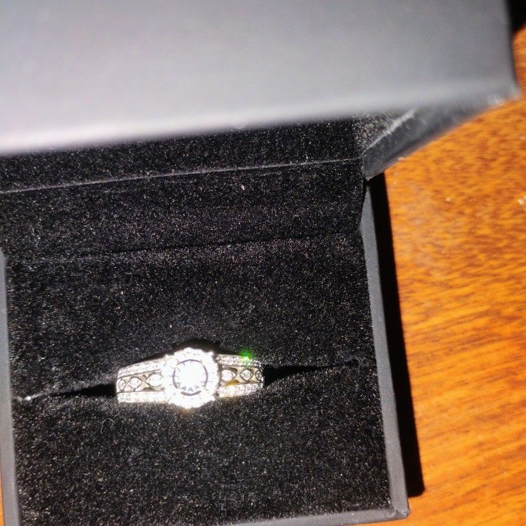 White Gold 14 K Ring